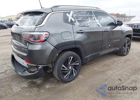 2021 Jeep Compass Limited 4X4 z USA, uszkodzony, nr VIN 3C4NJDCB0MT515094